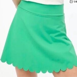 J. Crew Green Skirt